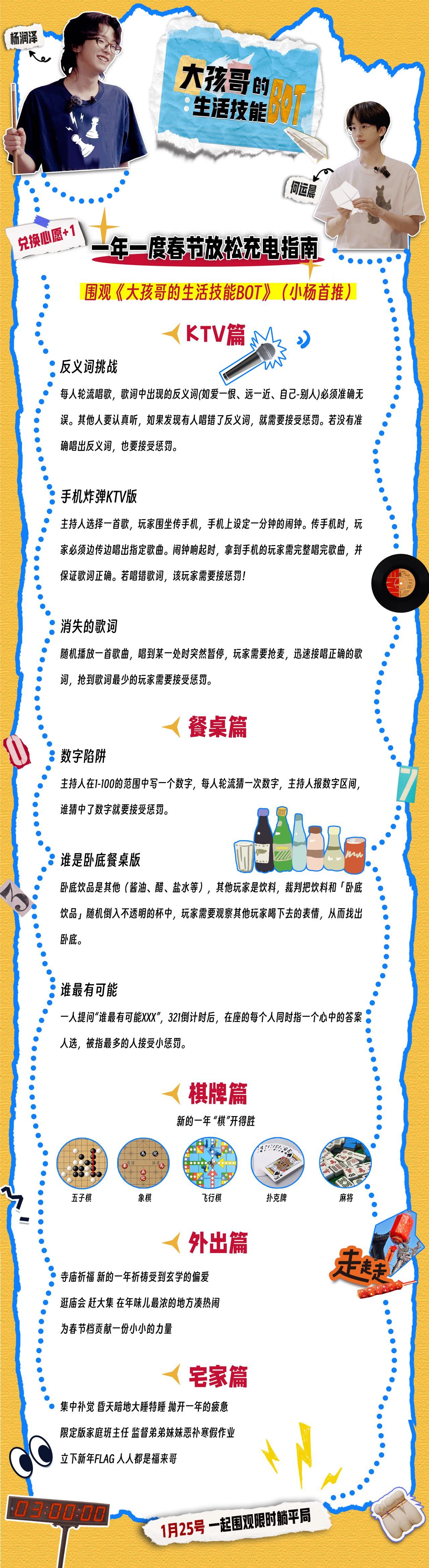 杨润泽生活技能bot  杨润泽何运晨提前打开春节假期新方式  个人微综《大孩哥的