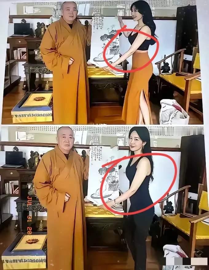 网上有个女的爆料，说释永信给女人开光，一次收一万块，得在房间里待三个晚上。还有不