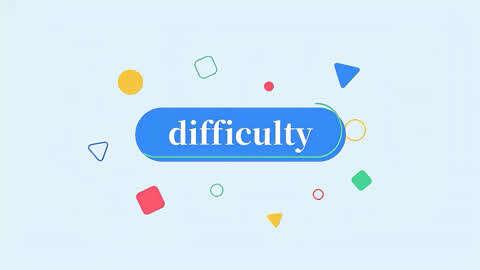 Difficulty需要掌握的要点   
名词difficulty可以有三个常见