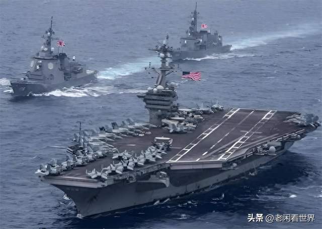 三艘航母压境、近万兵力驰援！美国重兵开进中东，火药味越来越浓