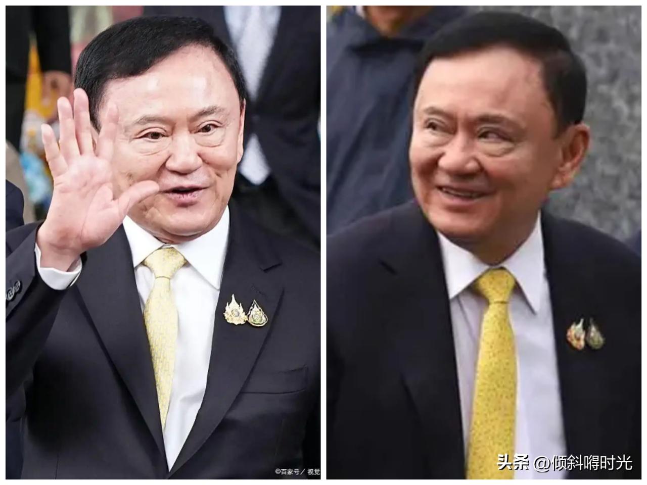 泰国前总理他信表示“他对自己身为泰国人感到自豪，也很高兴能够再次履行公民义务，参