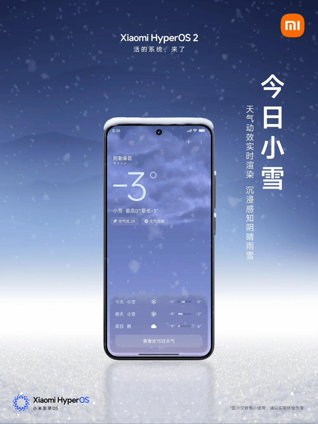 小雪已至，天冷记得添衣～