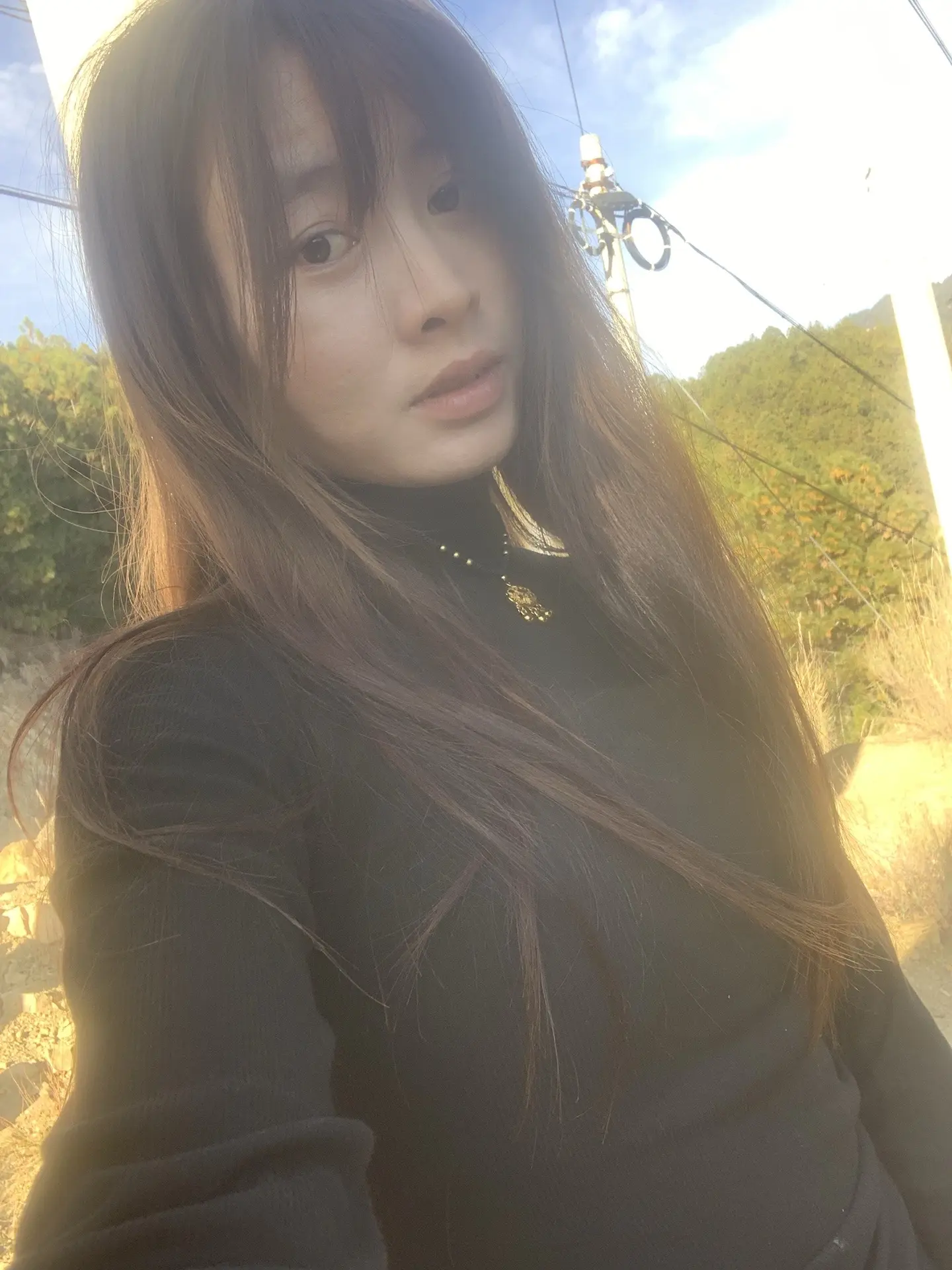 原相机 农村女孩日常 大山里的风景，动嘴那叫哄，动钱那叫宠，动嘴动钱又...