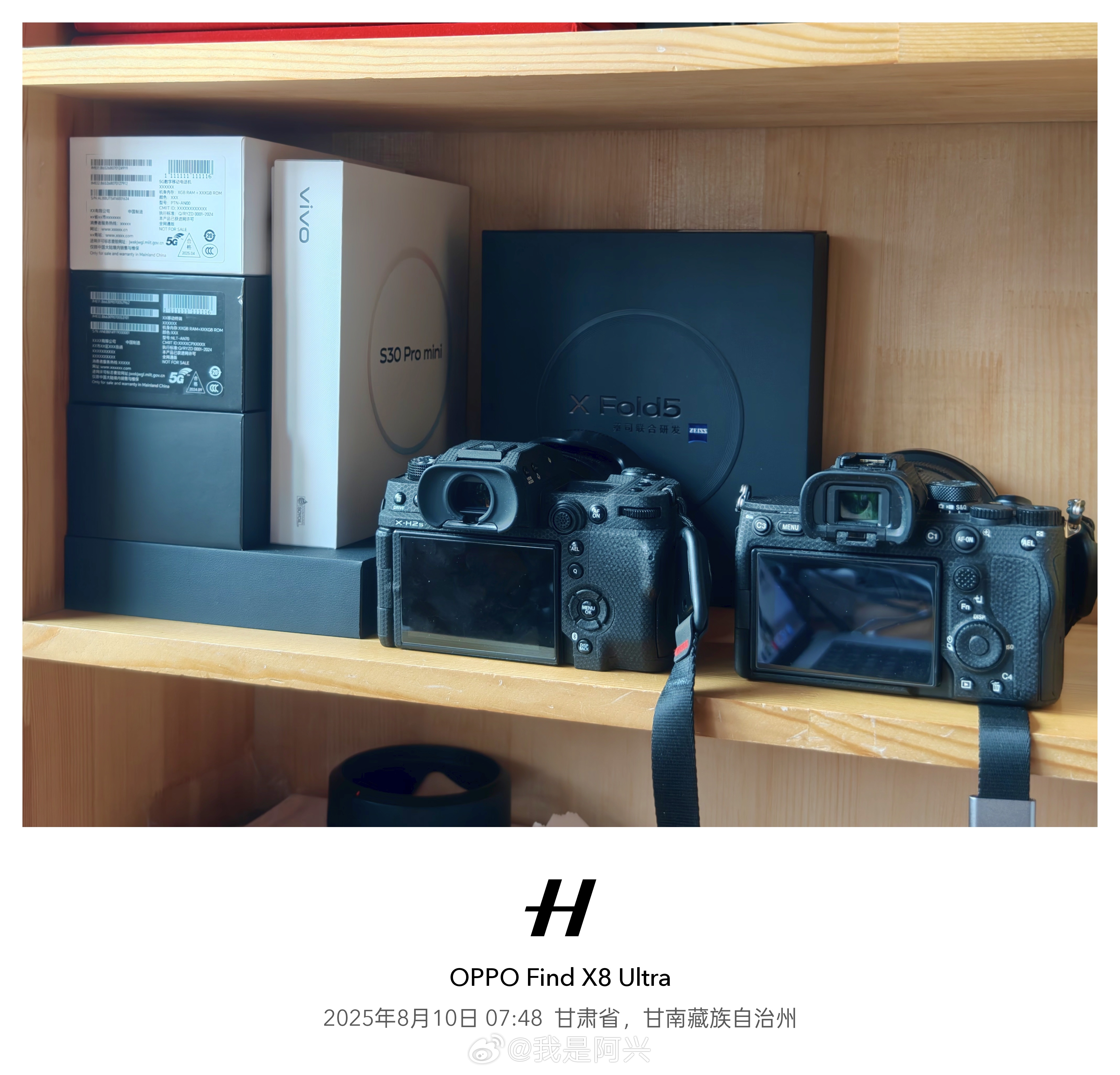 我的全套设备就都在这里了。 ​​​