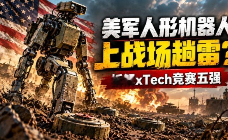 美军要让人形机器人上战场趟雷？拆解xTech竞赛五强