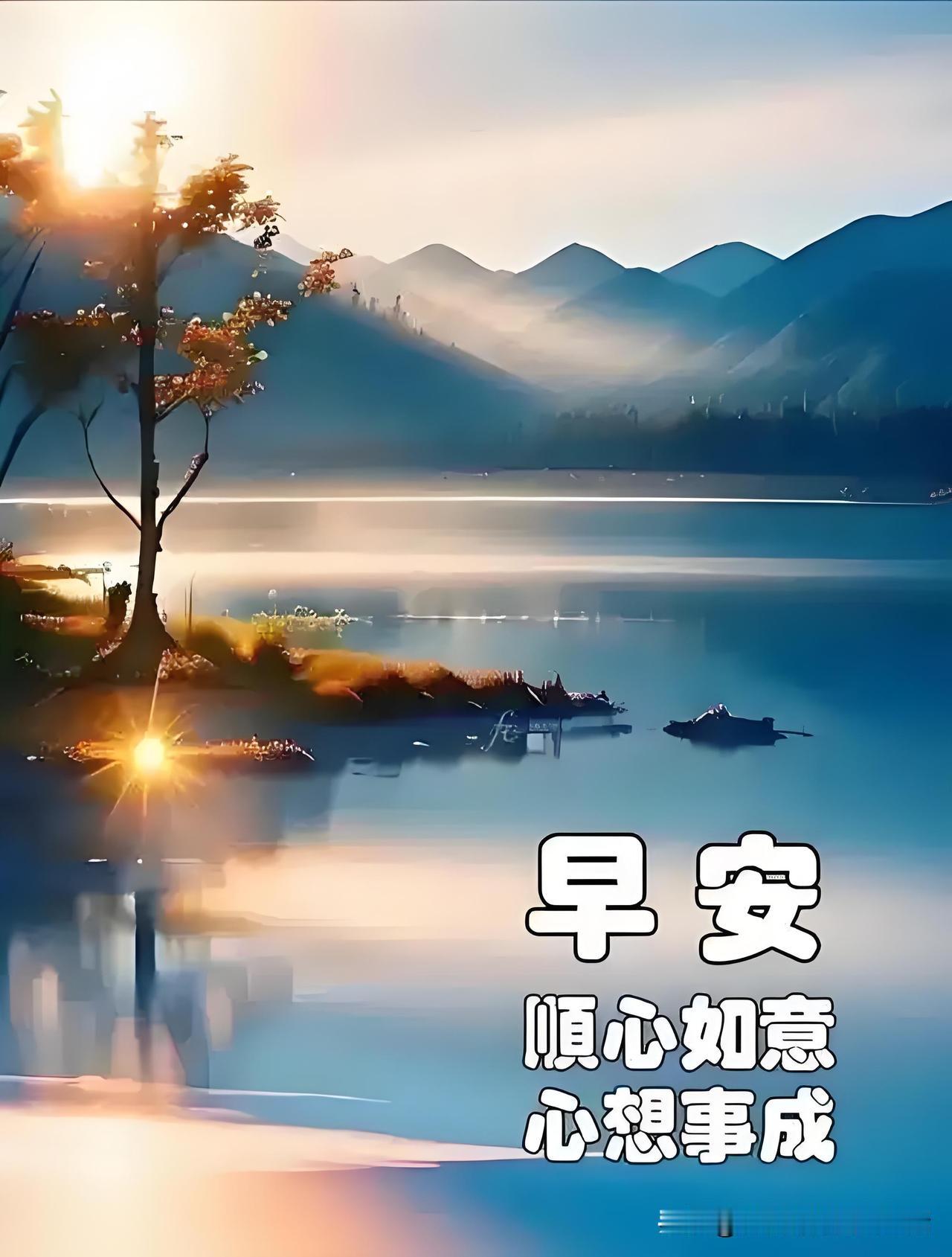 分享早安🍎心语早晨鸟语花香，早安吉祥！