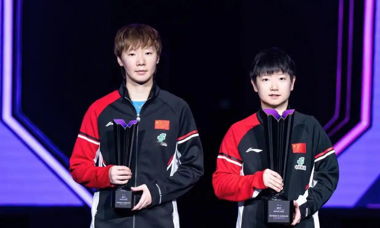 【今年五月的全锦赛，孙颖莎王曼昱可能不报女单项目】世界排名前两位的孙颖莎和王曼昱