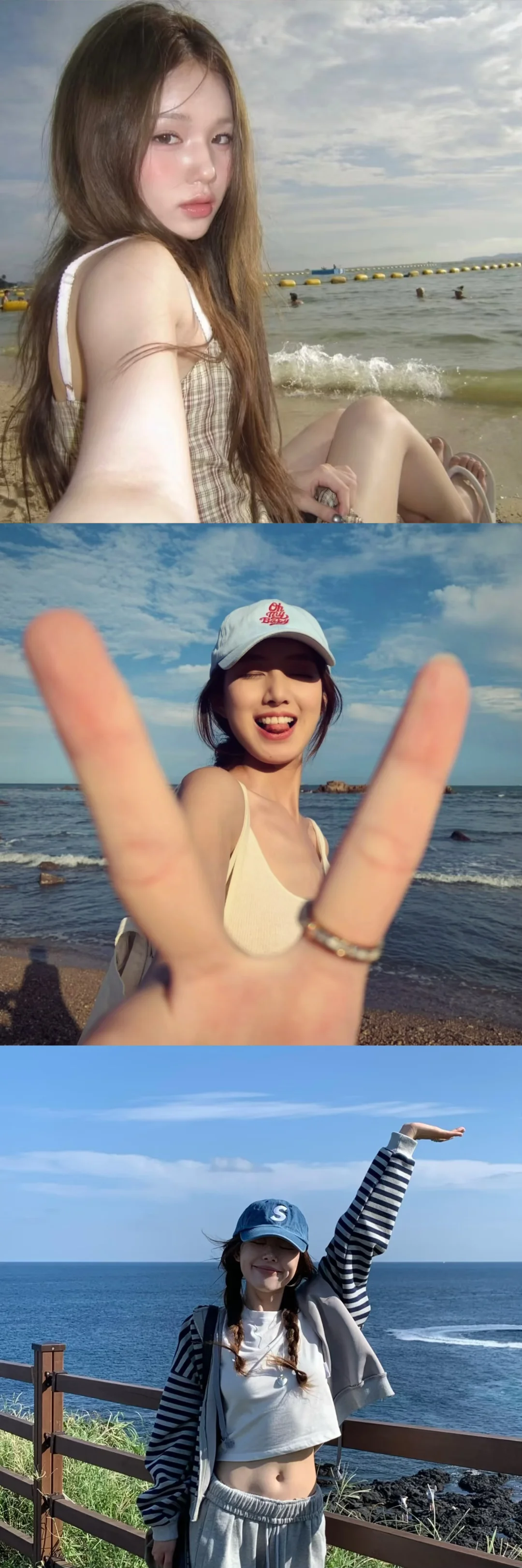 海边拍照姿势大全！🌊