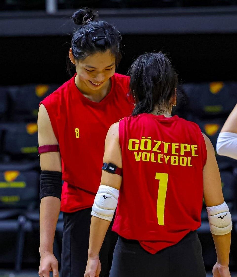 🇨🇳庄宇珊与格兹泰佩俱乐部继续备赛🆚瓦基弗银行🔴🟡 ​​​