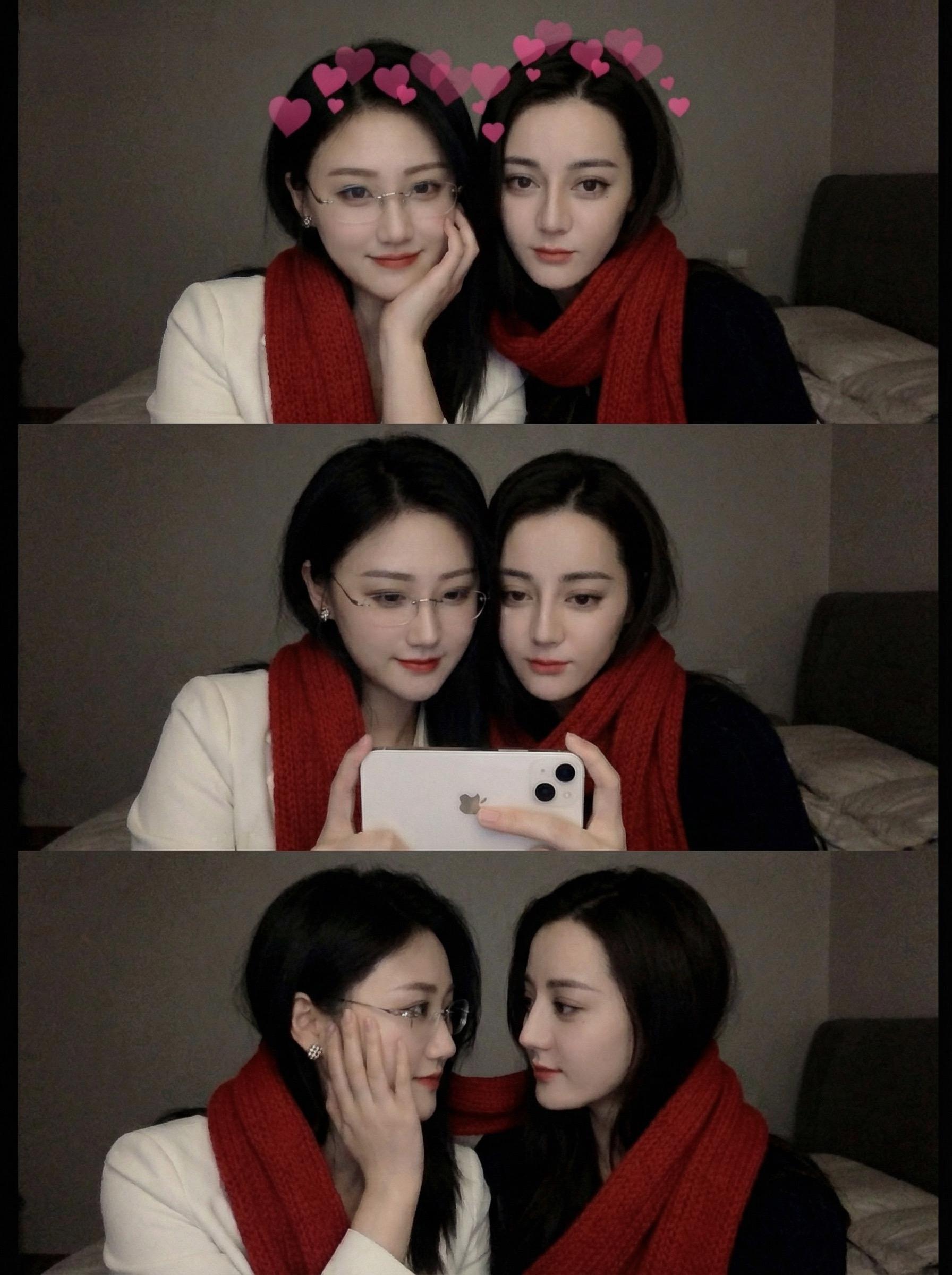 感谢AI 感谢豆包 让我和热巴有合照啦！