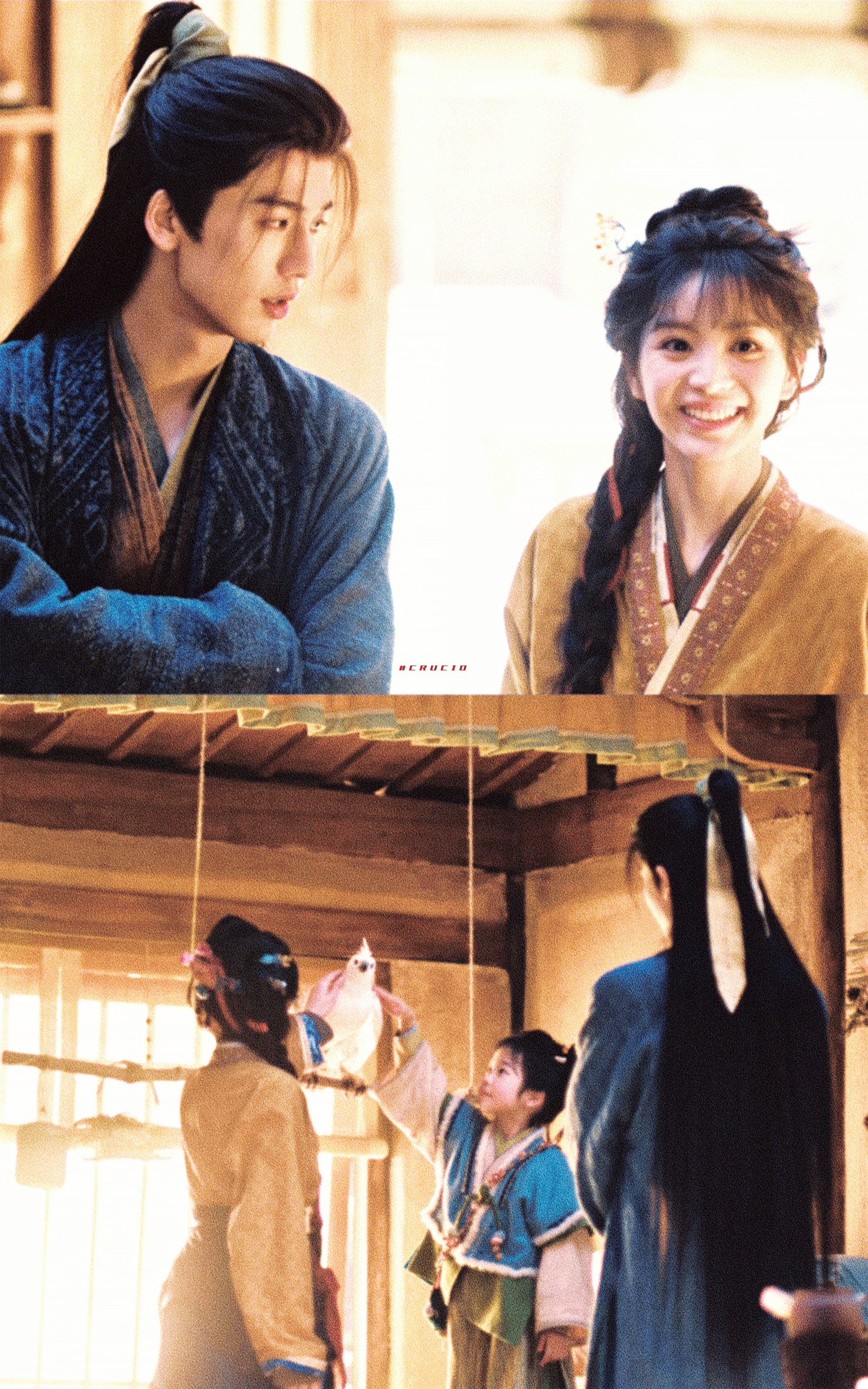 《逐玉》只会为对方考虑的两个笨蛋 就这样默默守护这个小家🤲🥹 