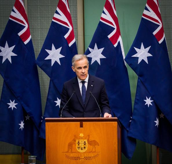 加拿大响应中国，加拿大总理卡尼公开表示，不应该任由霸权国家主导当今世界，应主动建