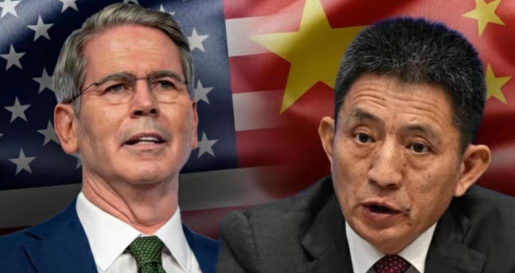 习惯了别人对他点头哈腰的贝森特，显然适应不了我们的强势。那位西装笔挺，戴着金丝眼