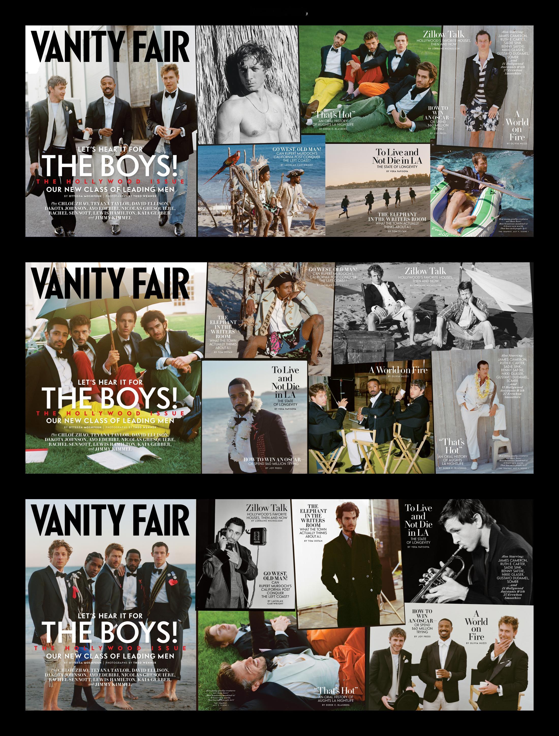 【专题】  — —  Vanity Fair  Hollywood Issue随