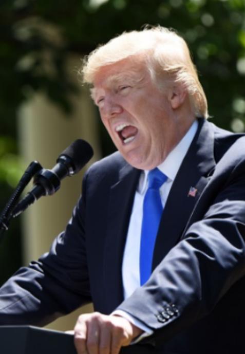 特朗普又放话了，大意是说如果中国哪天不得不通过必要方式解决台湾问题，美国就会第一