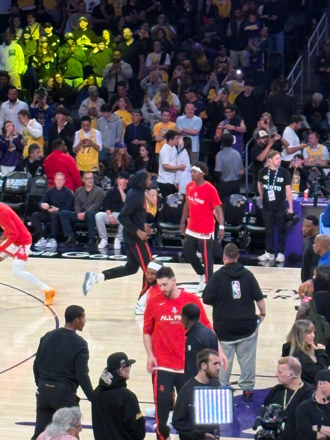 GO KD！！！GO HOU！！！杜兰特火湖g2出战 火箭vs湖人 休斯顿火箭