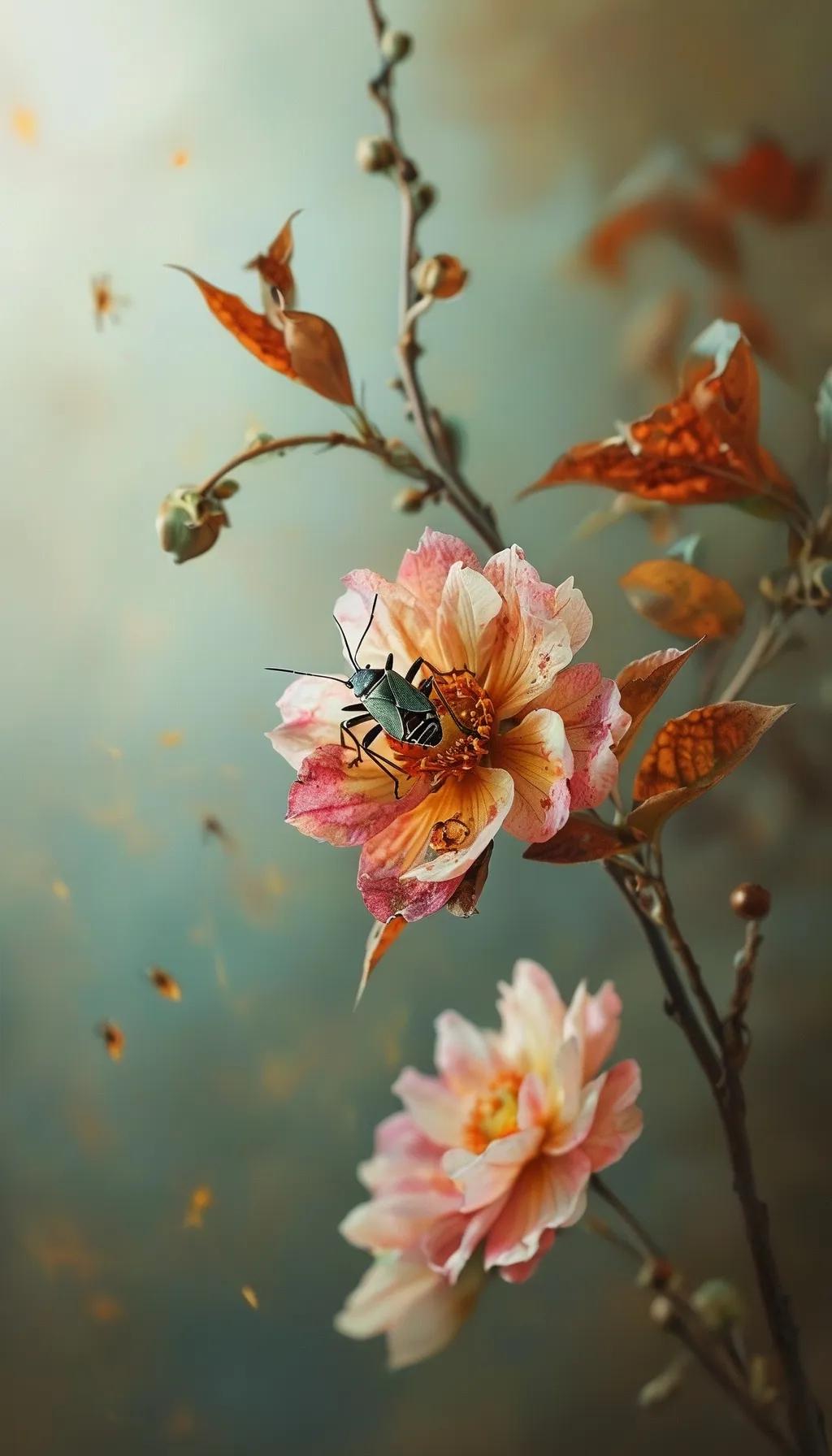 #下联：秋虫低吟始起，诚邀上联#上联：春花烂漫争妍，诚邀下联。