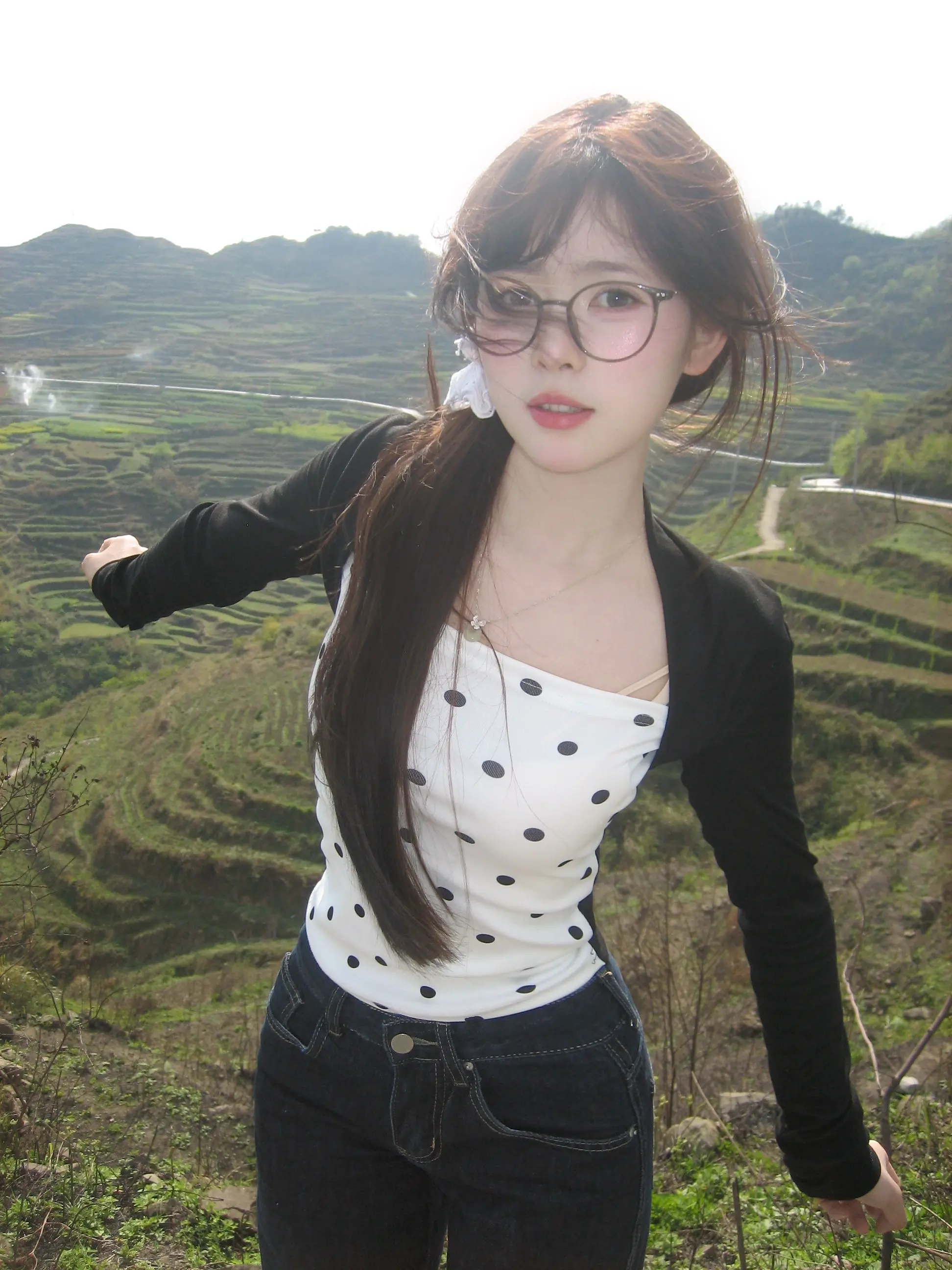 瘦了不穿显身材的衣服可惜了。