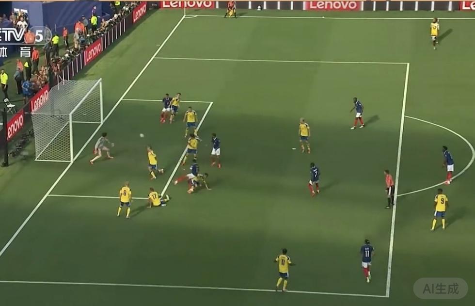 法国3-0完胜瑞典晋级，将战巴拉圭。
 2026美加墨世界杯1/16决赛，法国3