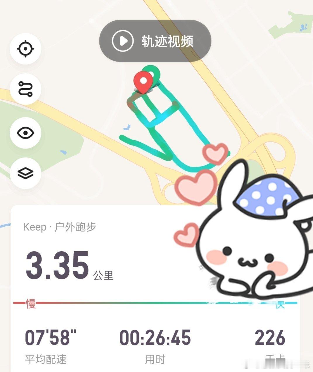 入职后的第一跑。上一次跑步还是在学校操场怀念我的大学生活 