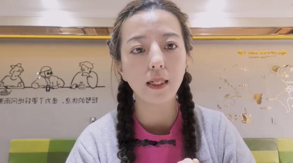 远嫁印度的中国女子表示，由于她办理的去印度的签证迟迟没有下来，她决定让在印度的老