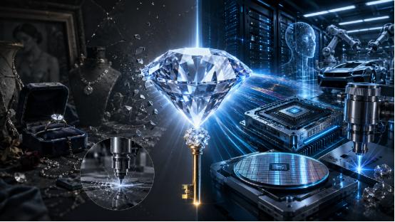珠宝钻石遇冷，工业金刚石变身AI算力刚需新材料，国产产业链迎来爆发拐点
 
正文