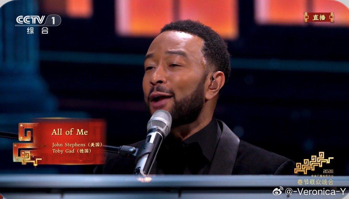 真唱 嗓音比以前粗了不少春晚