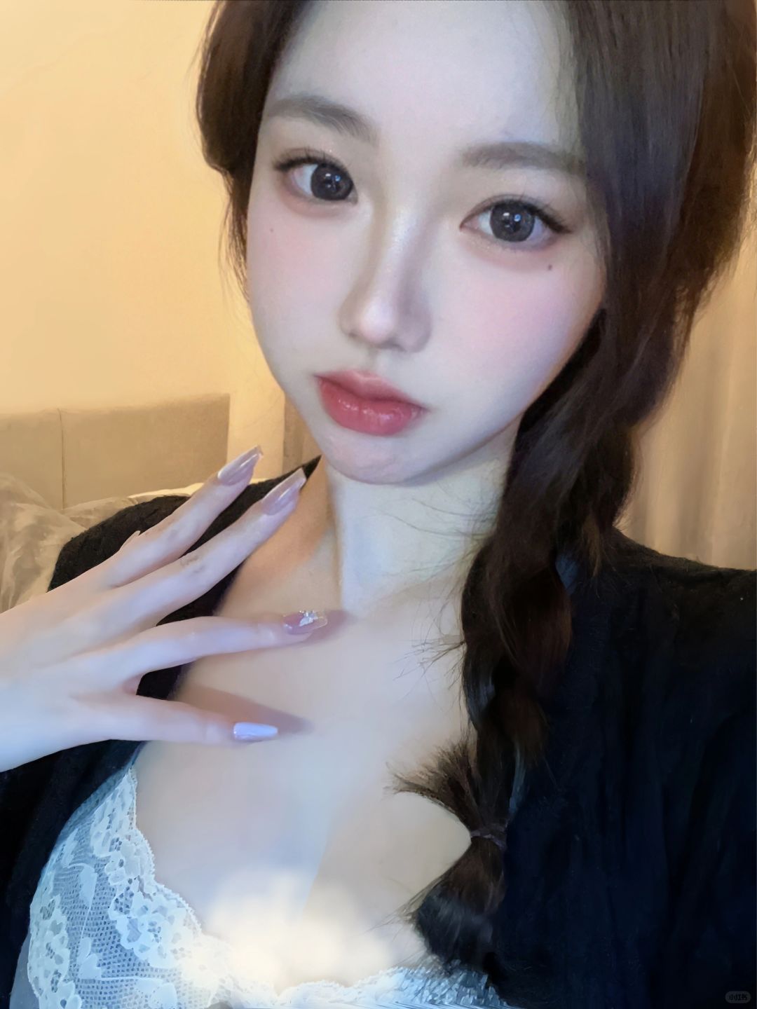 感觉今天很piu亮💖叠加美甲buff✨