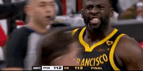 赛后格林狂喷杜兰特，内容曝光:
“Steph better than you”
