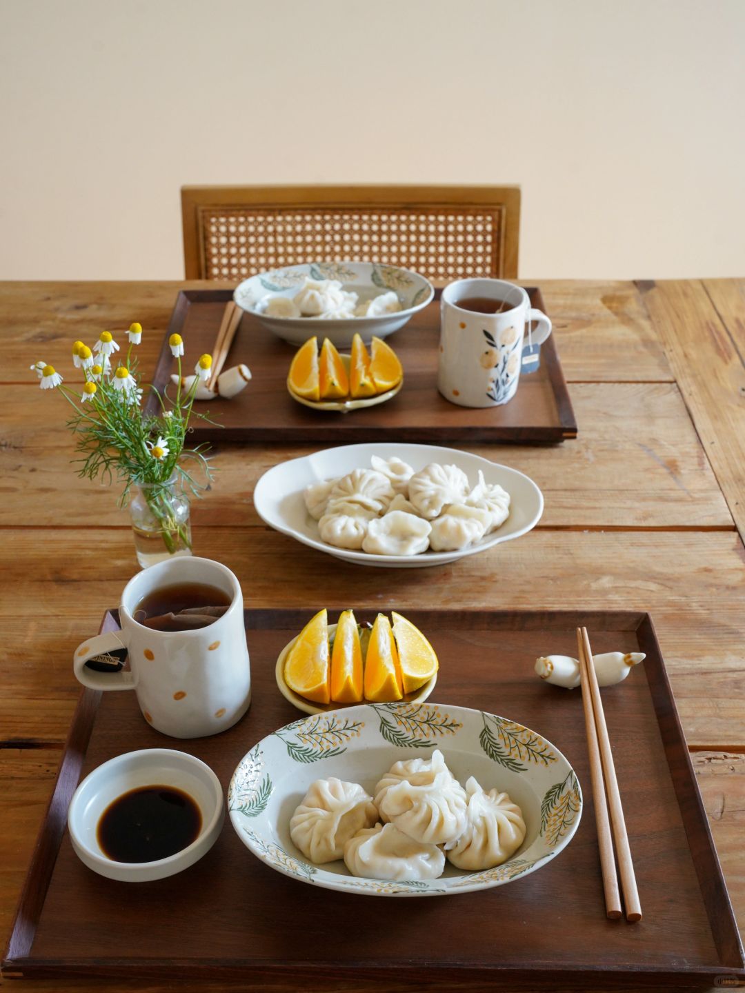 第1401份不重样早餐｜素饺子
