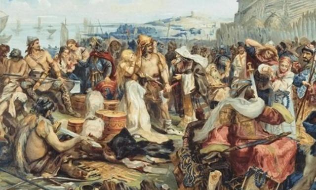 鲜为人知的白奴贸易：白人女性最受欢迎，一匹马就能换到三个。黑奴贸易，在世界上已经