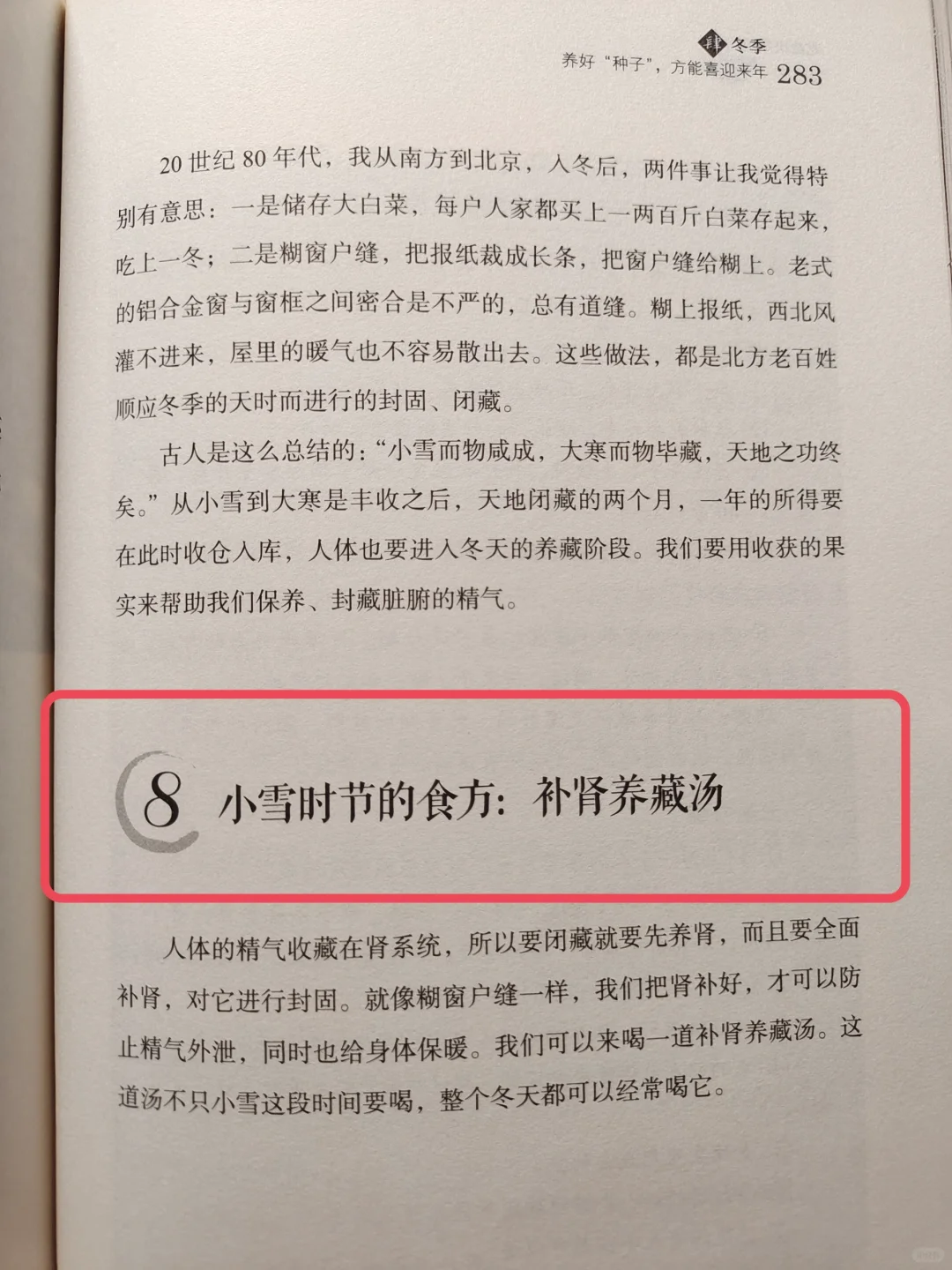 陈允斌老师——小雪节气，养肾少不了🔥