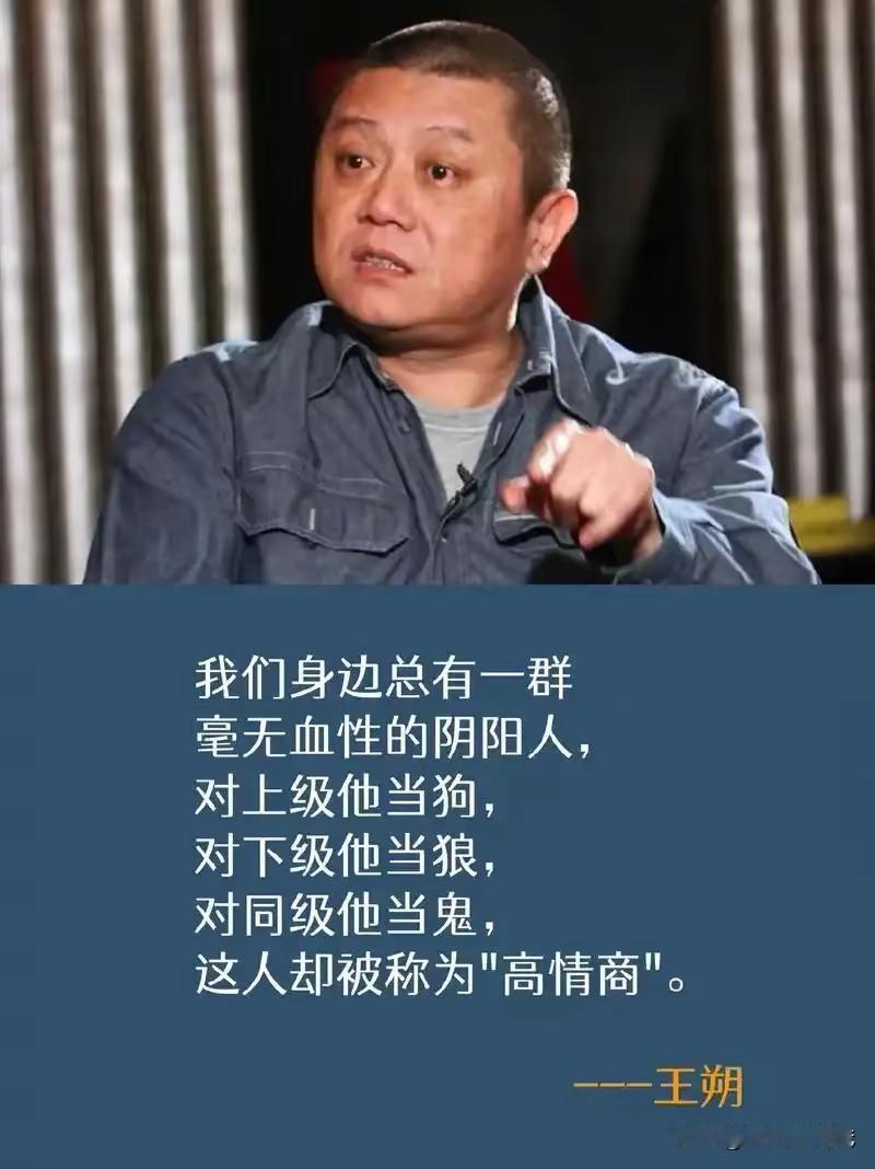 情商

大家都知道情商很重要，在现代社会甚至比智商更重要，但是王朔却说:
我们身