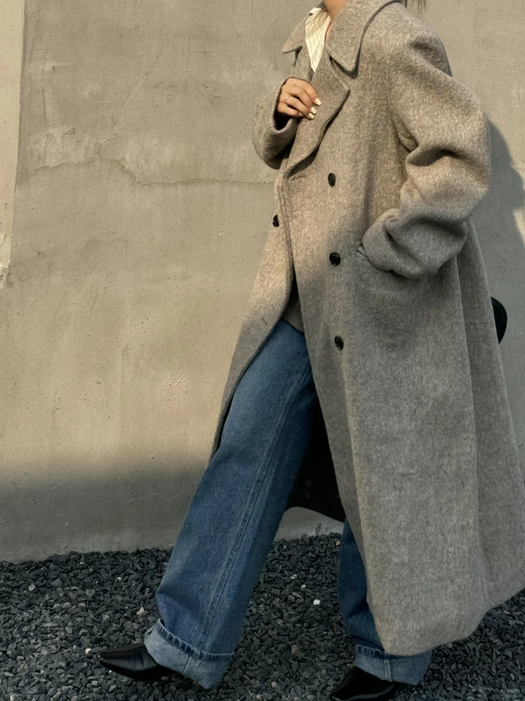 选到了我的人生大衣 身高165伦敦家大衣上身