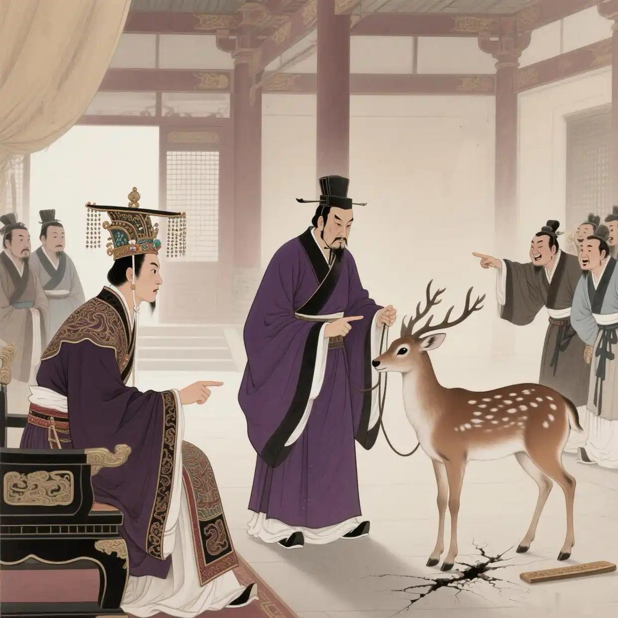 对于“指鹿为马”，我一直恨赵高。后来，我切齿痛恨的，是那些恨赵高的人，因为TA们