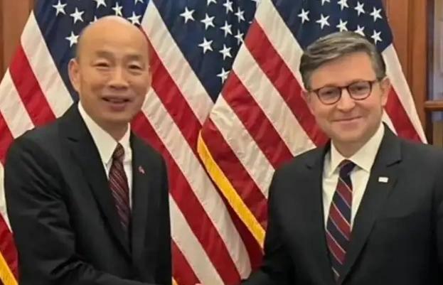 美国屡教不改，美众议长会见韩国瑜，公然挑衅中国

近日，美国众议院议长约翰逊高调