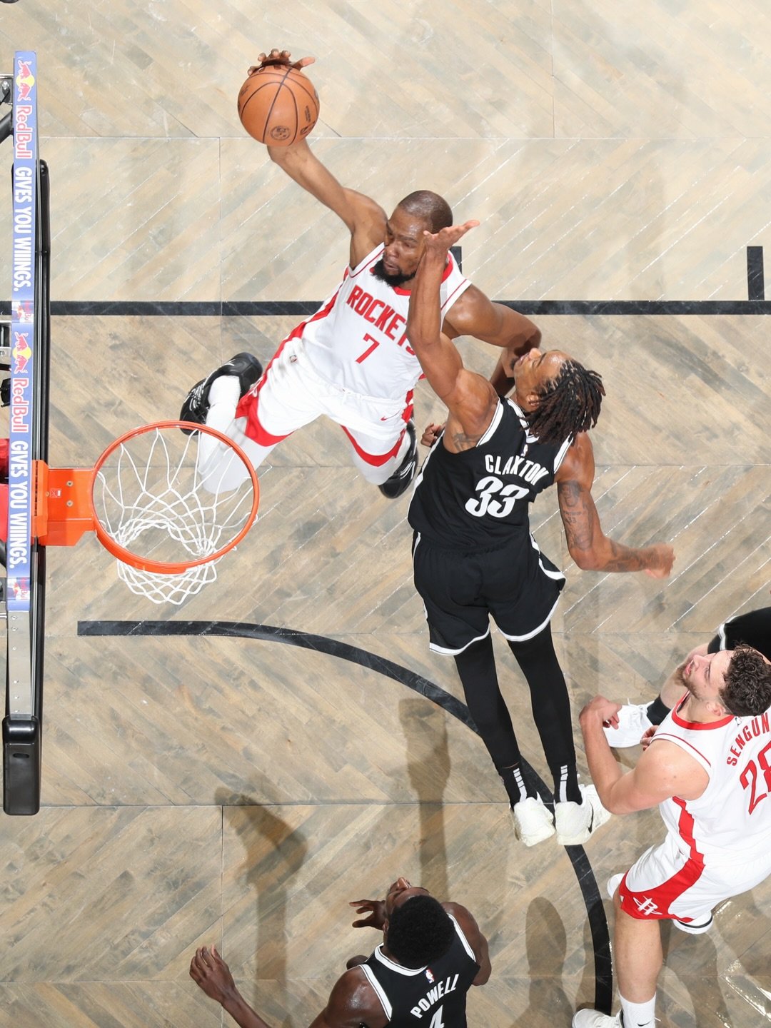 篮网时期那批球员只剩下四哥小火车夏公子了火箭新年开门红休斯顿火箭