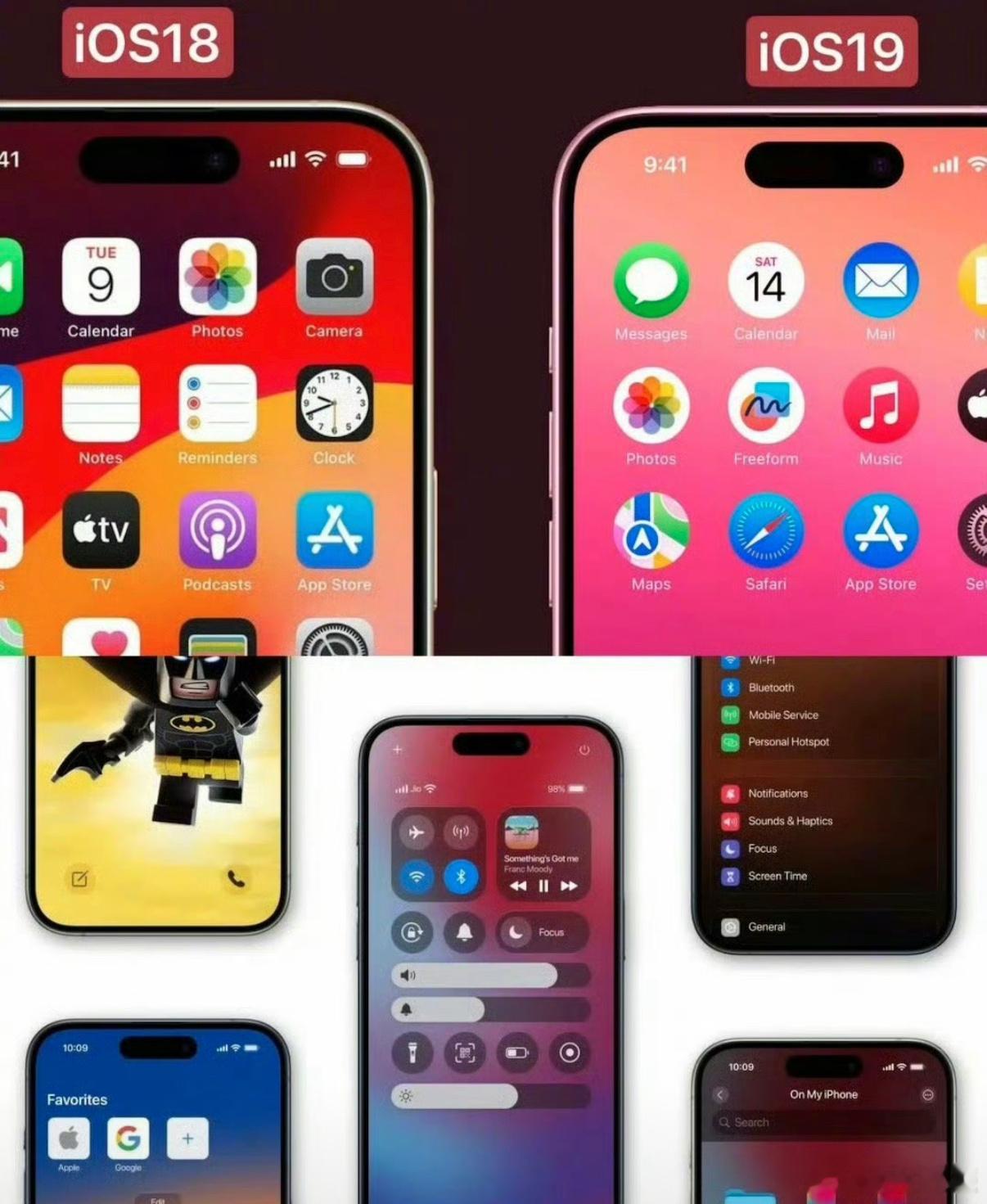 iOS19外观要变了，难道只有我觉得圆标很好看吗[疑问]反正这下拍拍我是真的期待