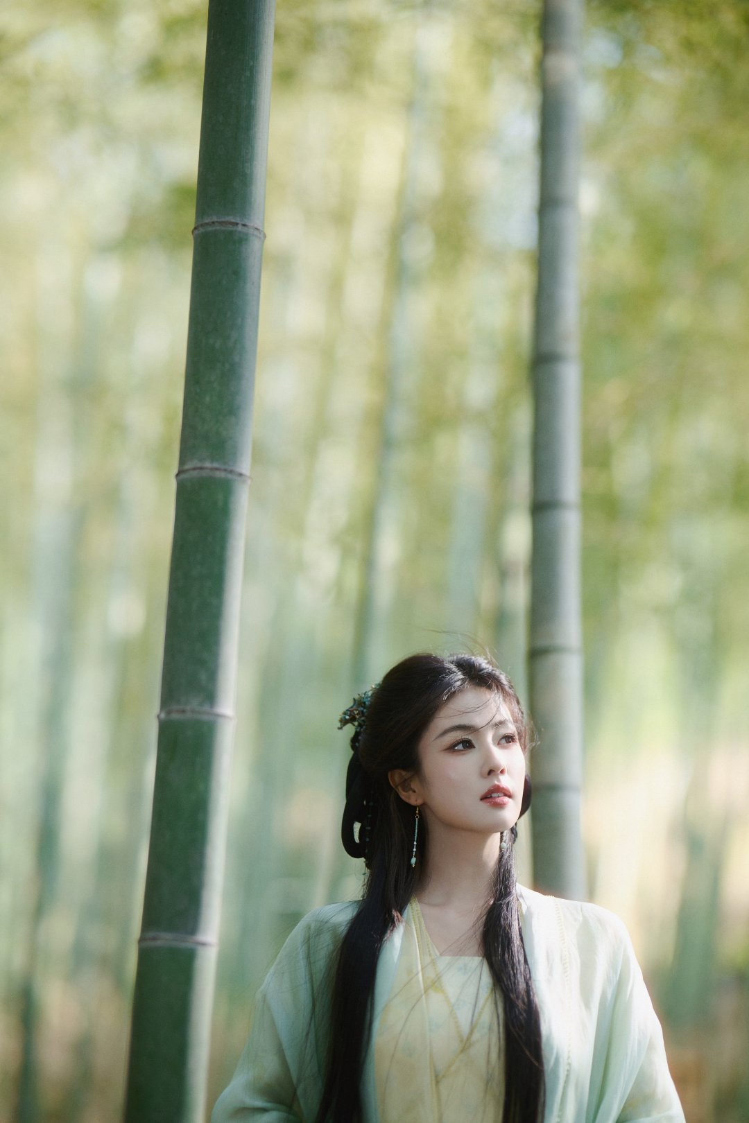 白鹿浙江跨年复刻李青月造型白鹿复刻李青月造型白鹿复刻李青月造型，好美 