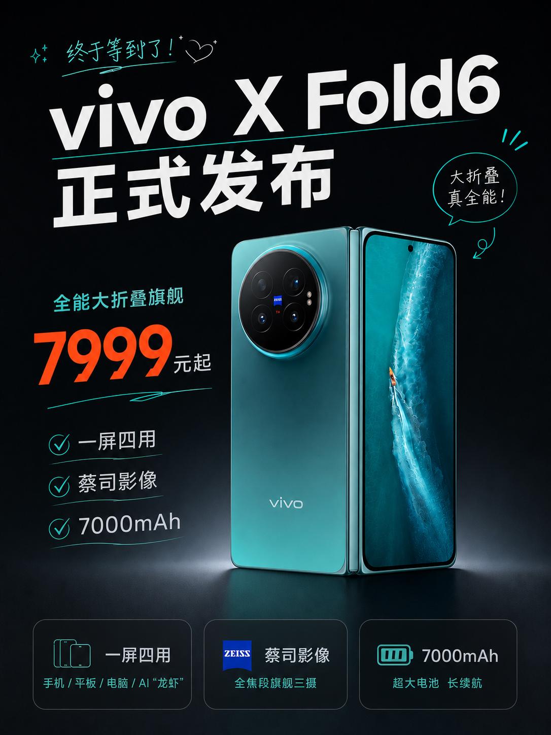 聊两句题外话，现在行业都往小折叠卷，vivo 还坚持做大折叠，看得出来对自己产品