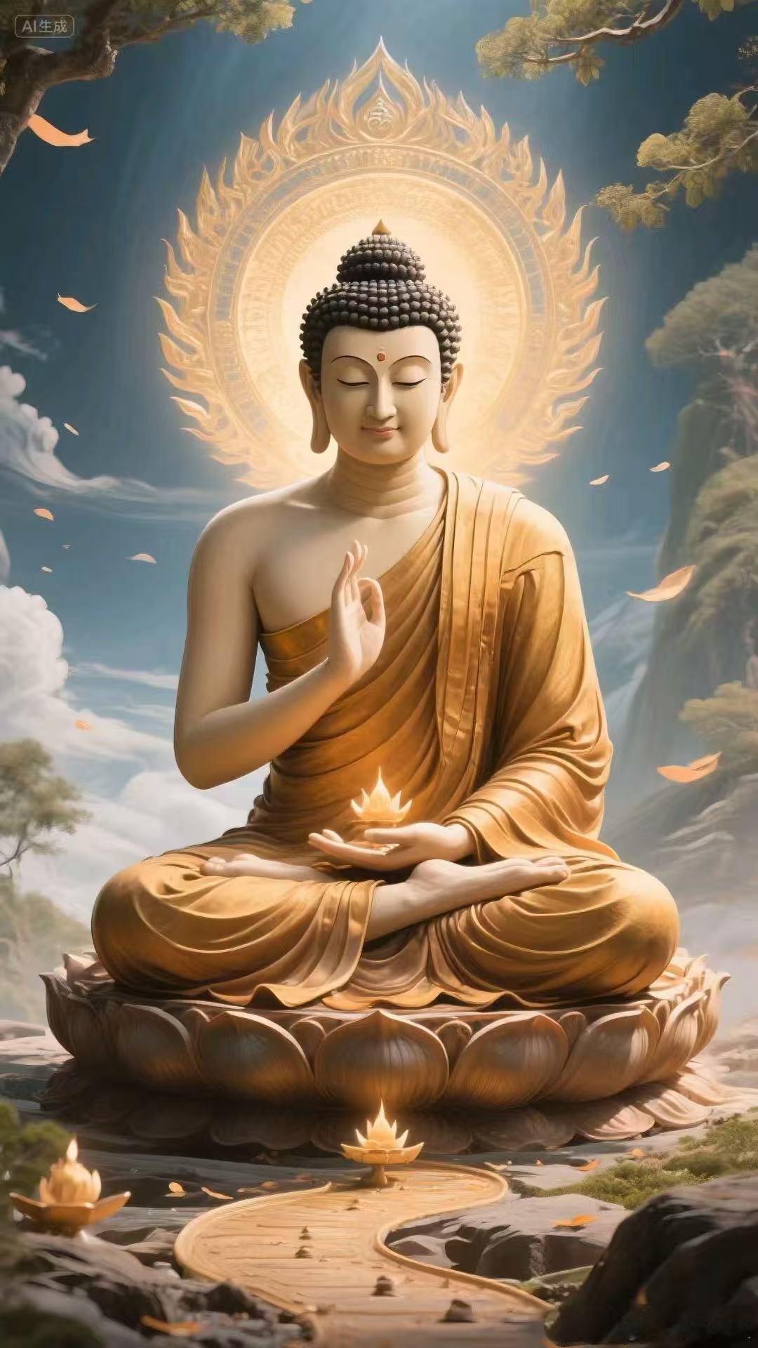 见佛祈福，消弭内耗🙏，诚心礼佛，不再反复纠结过往得失。心态放平，少思多虑，内心
