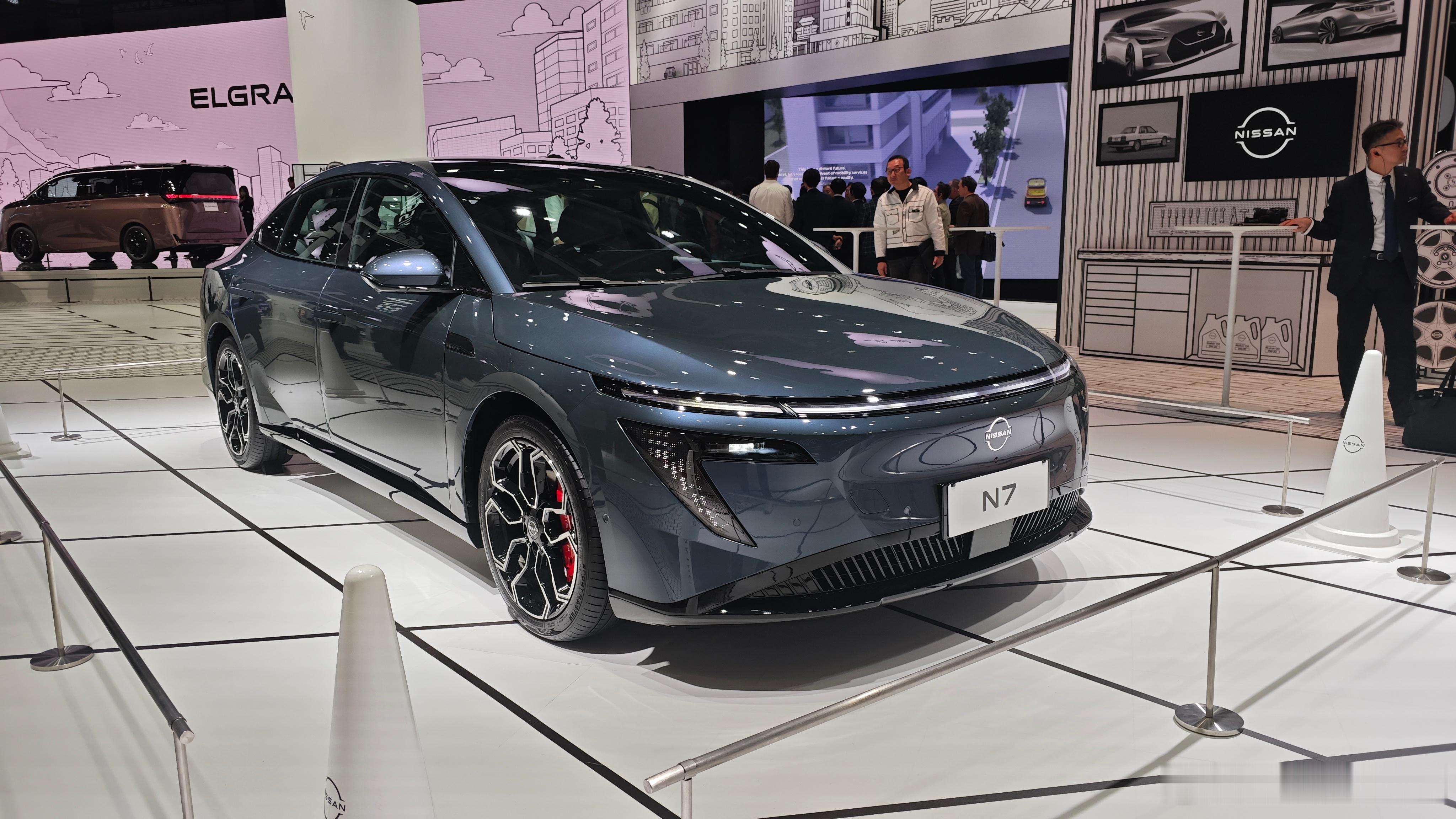 东风日产N7于10月29日亮相日本移动出行展（原东京车展），吸引众多海外媒体与消