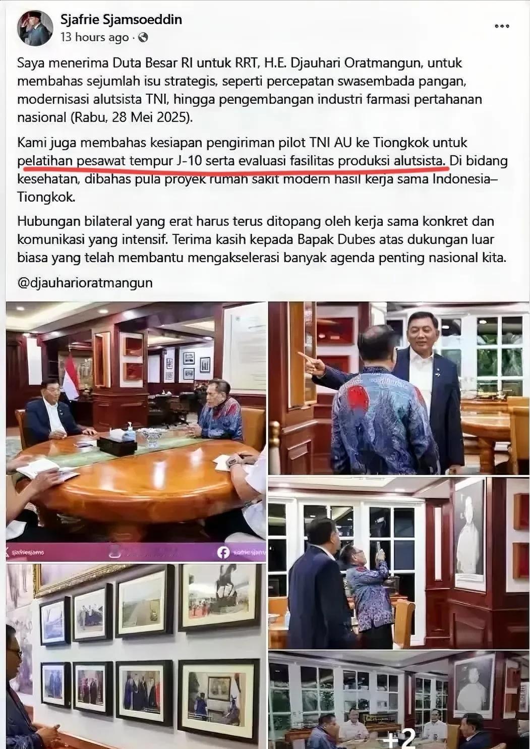 当印尼签下增购12架阵风战机意向书时，所有人都以为歼10ce已无缘印尼，印尼竟然