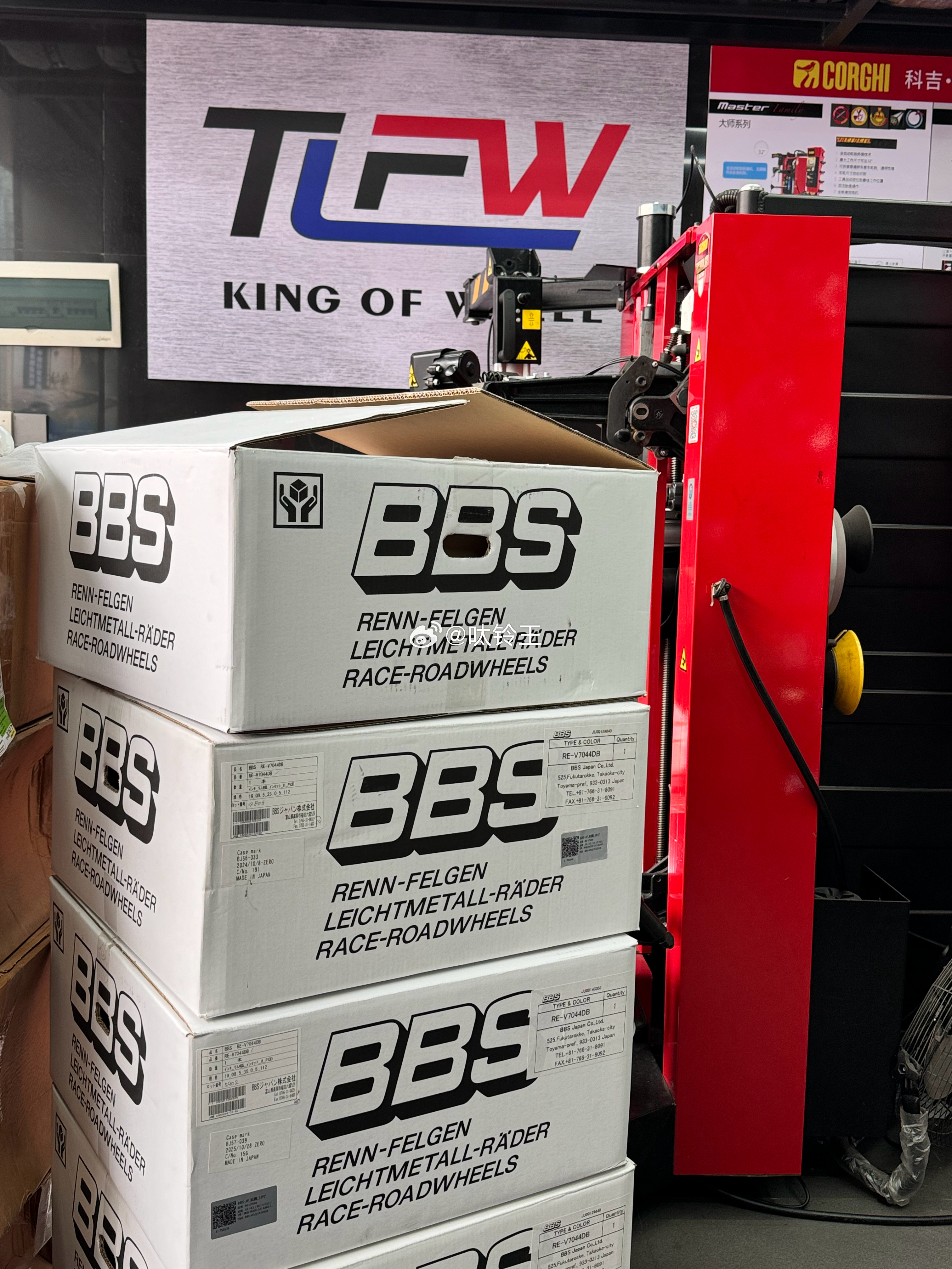 全新BBS REV7 DB 19寸 CLA35 安排一套 