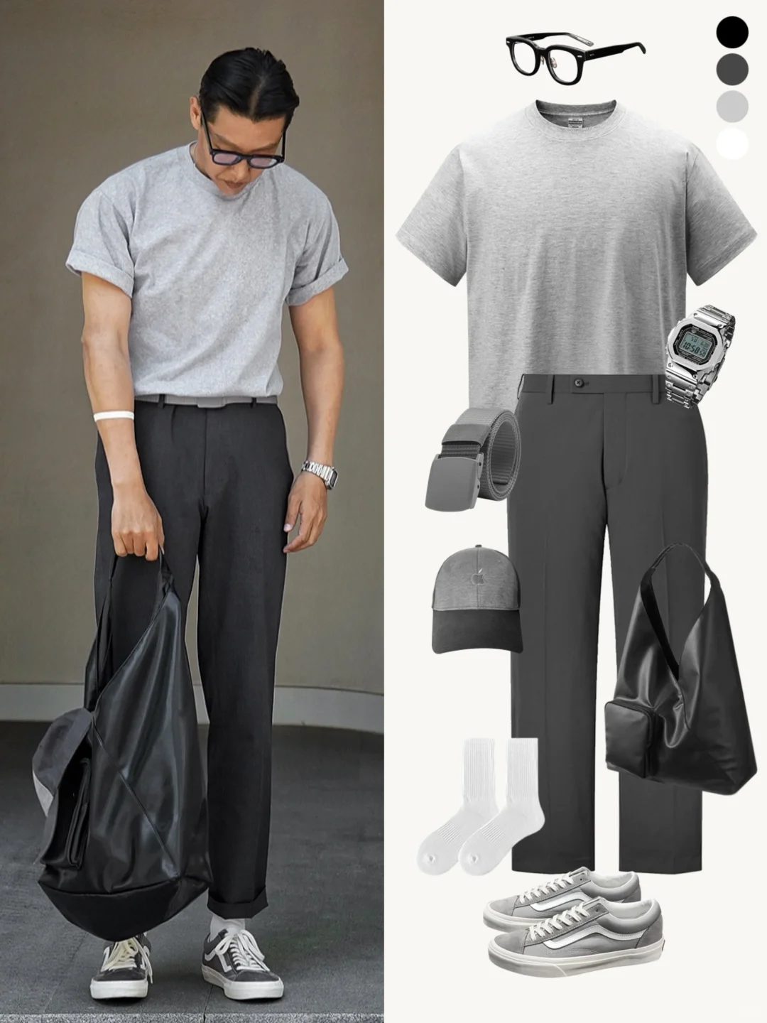 👨🏻40+叔叔｜夏季通勤穿搭look