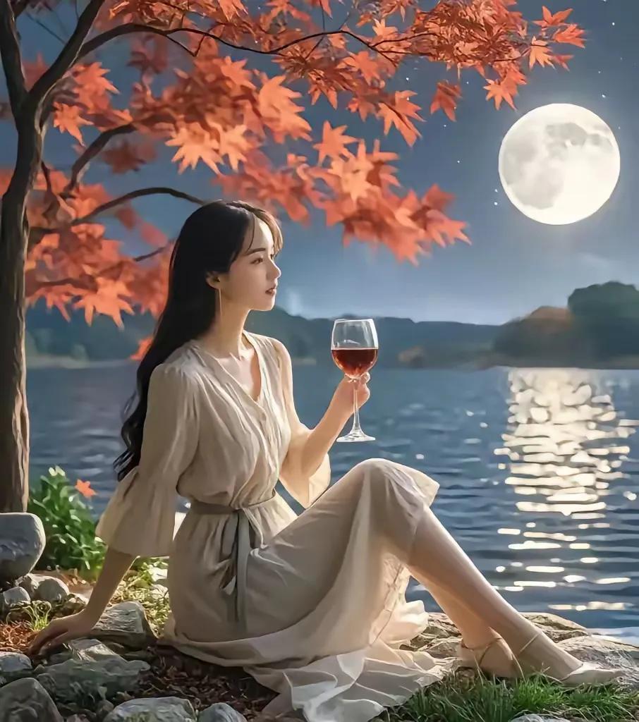 上联：醉卧风尘揽西月；
下联：？？？
