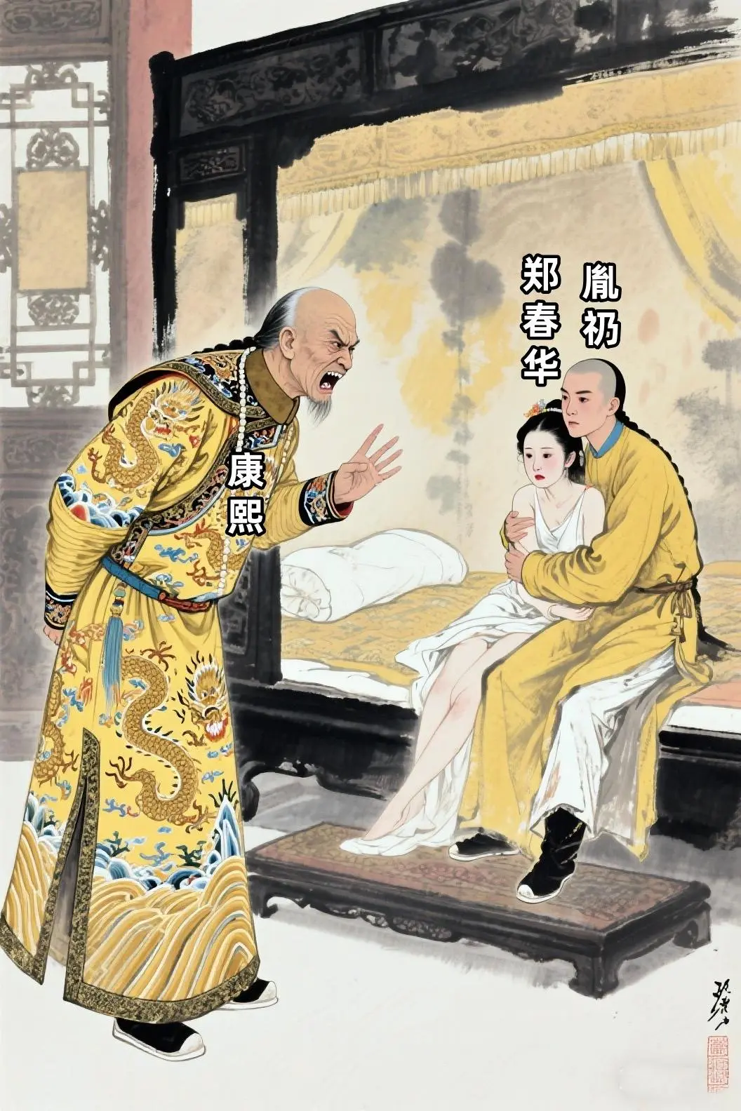 康熙活69岁，胤礽二废二立当了40年太子。