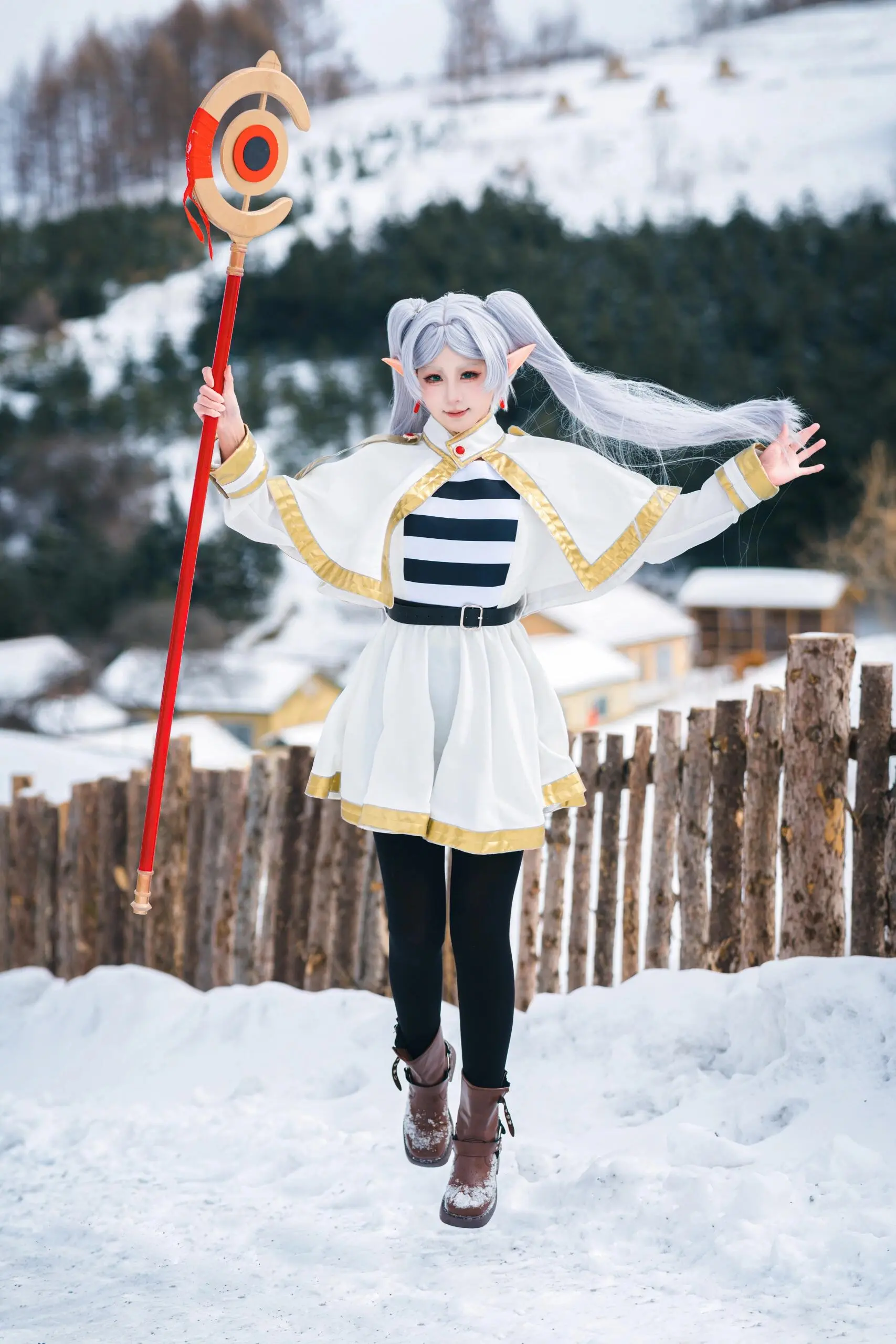 二次元少女 cos正片 葬送的芙莉莲 绝美cos cosplay