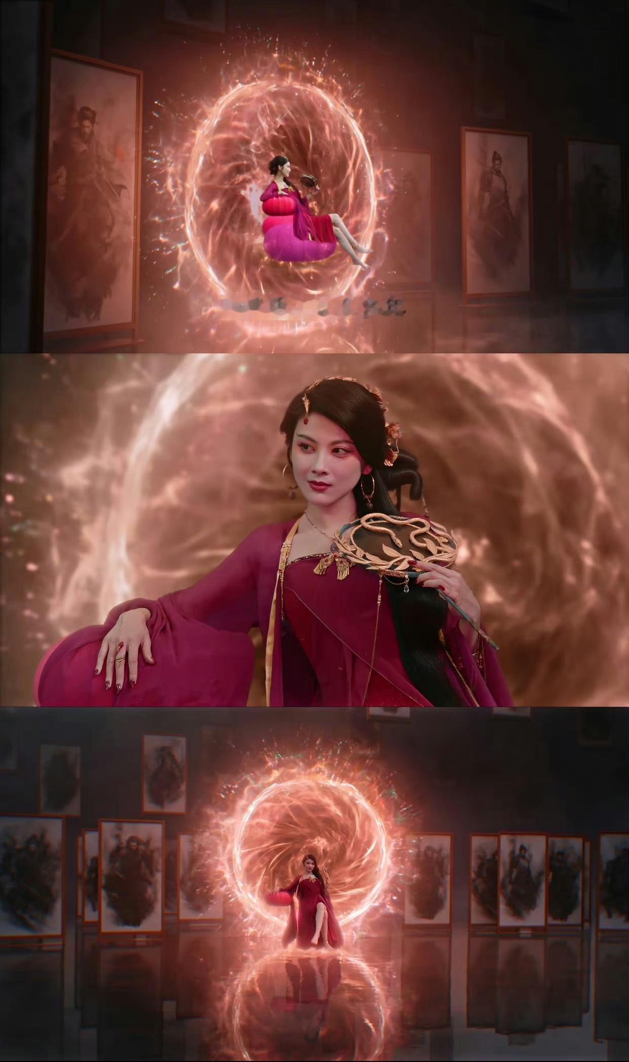 #与凤行金娘子开大特效# 金娘子开大绝了！生动的诠释了“何为上古大妖”！特效绝对