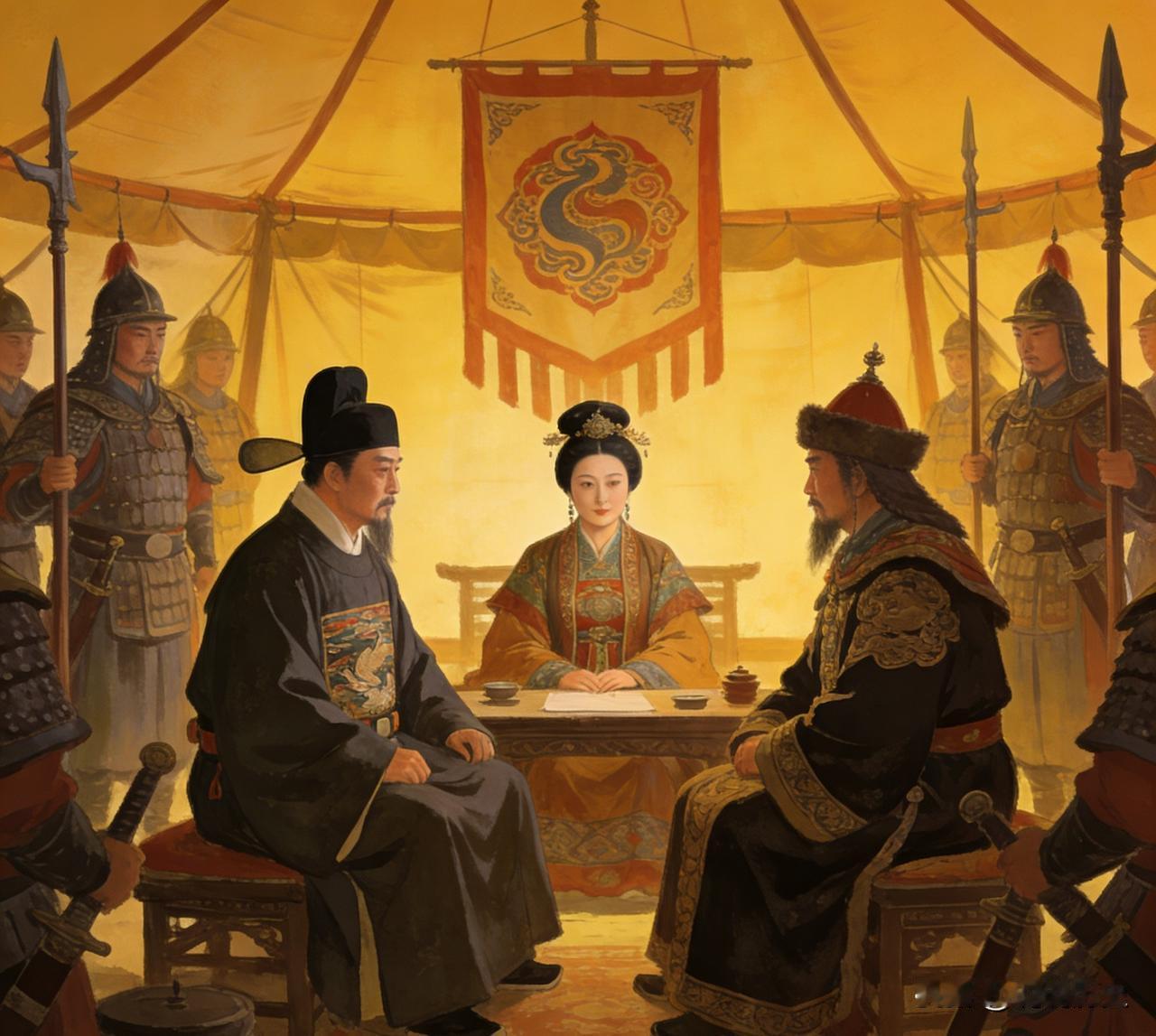 公元1004年，宋辽两国在澶州城下干了一件极其荒诞的事——打了二十五年仗，谁也灭